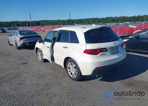 2011 Acura Rdx z USA, uszkodzony, nr VIN 5J8TB2H2XBA002720